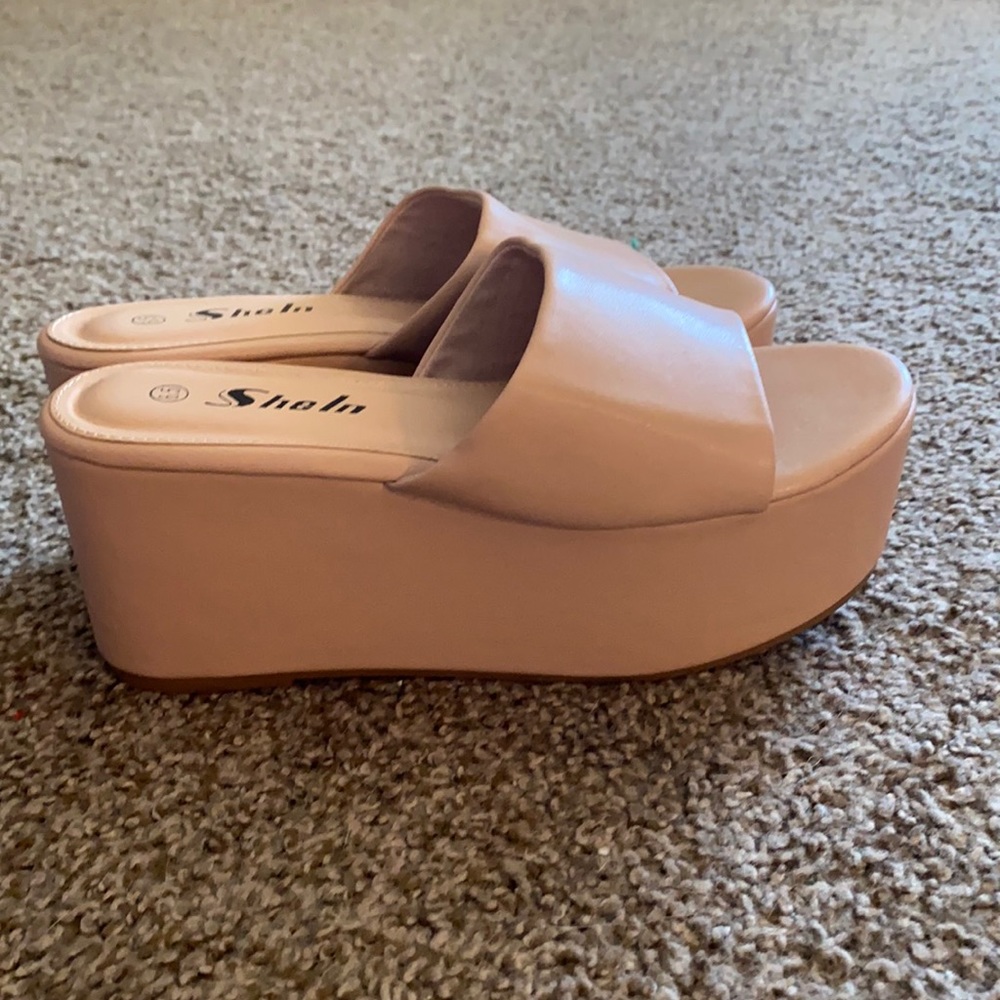 SHEIN platform sandals